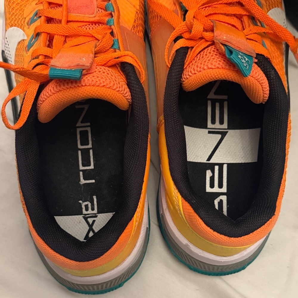 Nike Men's Vibrant Orange Athletic Shoes - Picture 9 of 11